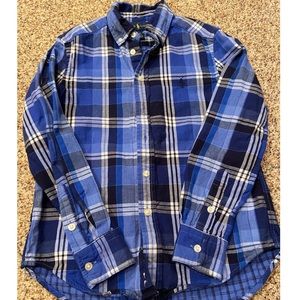 Boys Ralph Lauren plaid button down shirt